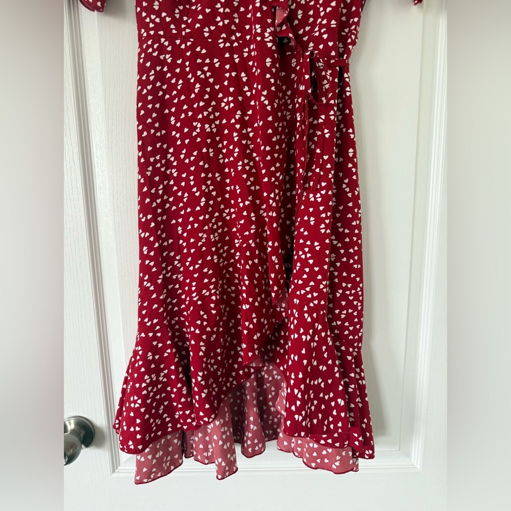 NWT - Pat Pat - Mommy and Me Red Dress with White Hearts - Size Small - Picture 14 of 16